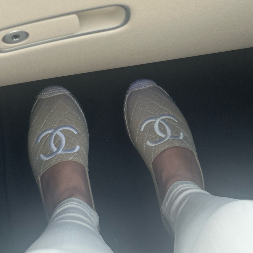 Chanel Beige Espadrilles
